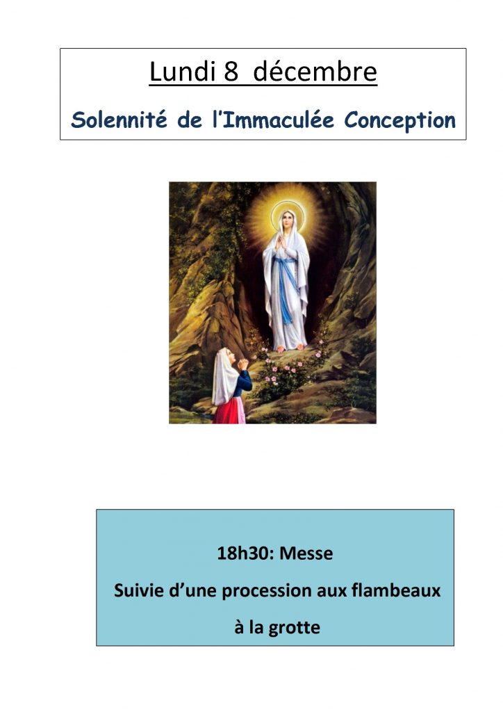 2025 12 08 Immaculée Conception conv