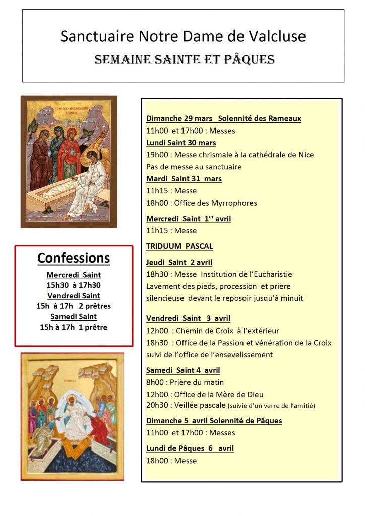 2026 Pâques affiche 2026 conv