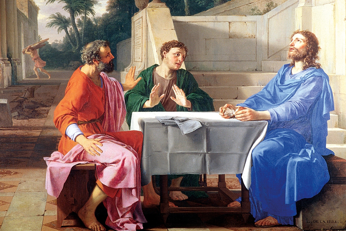 Disciples d'Emmaus, Laurence de la Hyre XVII∞ MusÈe de Grenoble