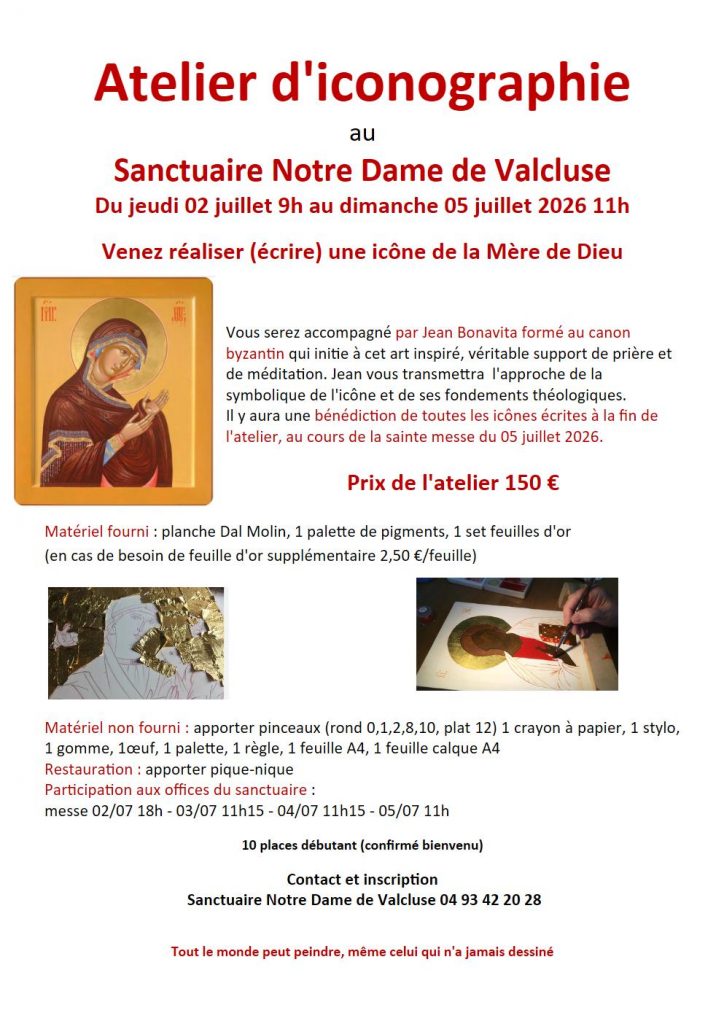 2026 07 Flyer icone juillet